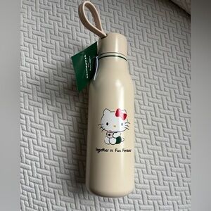 Hello Kitty Starbucks stainless steel Water Bottle 20 Oz Nwt